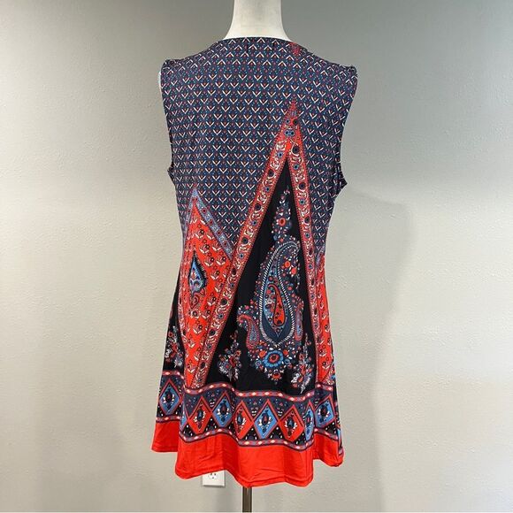Reborn Bohemian Sleeveless mini Dress size XL - Picture 4 of 12